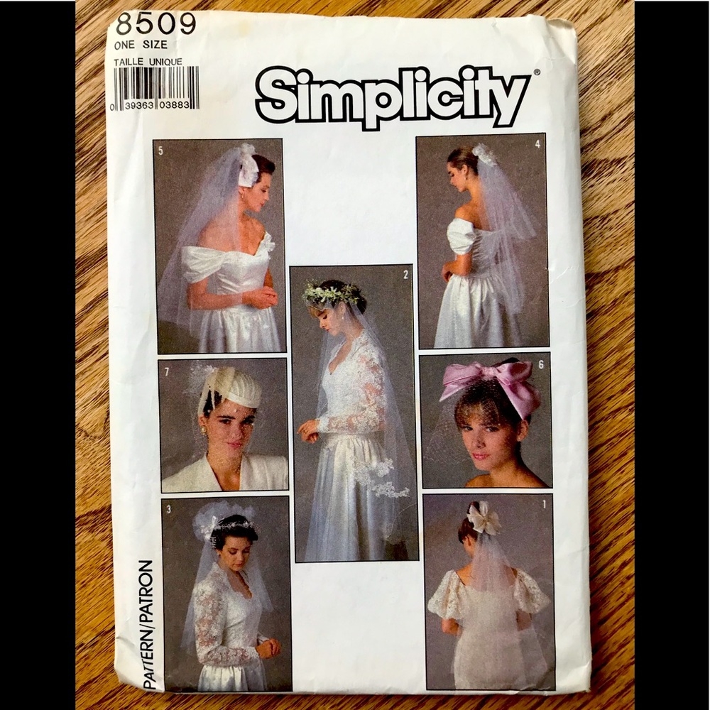 Bridal Veil & Headpiece Pattern